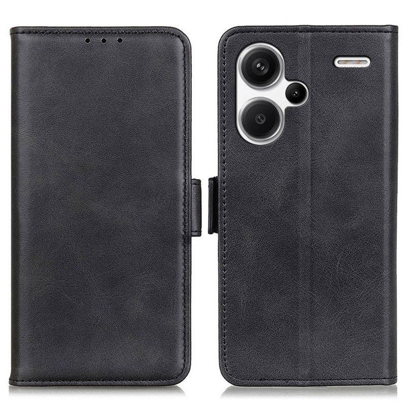 Bescherming Hoesje Xiaomi Redmi Note 13 Pro Plus 5g Dubbele Sluiting