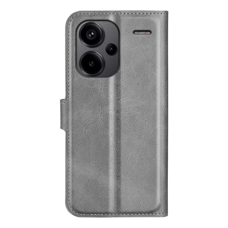 Folio-hoesje Xiaomi Redmi Note 13 Pro Plus 5g Telefoonhoesje Leerstijl