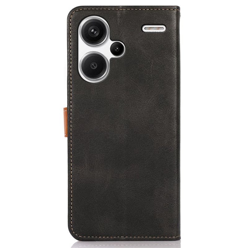 Folio-hoesje Xiaomi Redmi Note 13 Pro Plus 5g Vintage Khazneh-sluiting