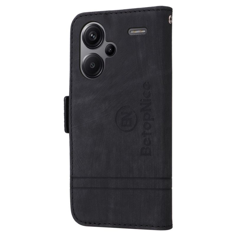 Leren Hoesje Voor Xiaomi Redmi Note 13 Pro Plus 5g Betopnice