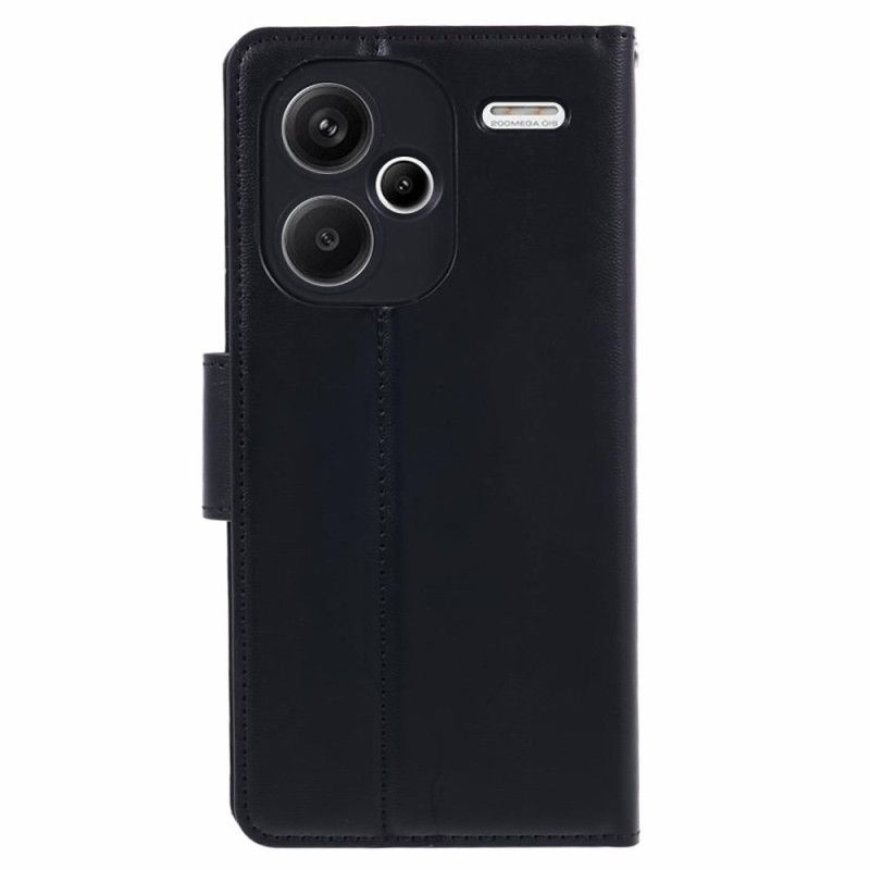 Leren Hoesje Xiaomi Redmi Note 13 Pro Plus 5g Molenserie Hanman Bescherming Hoesje