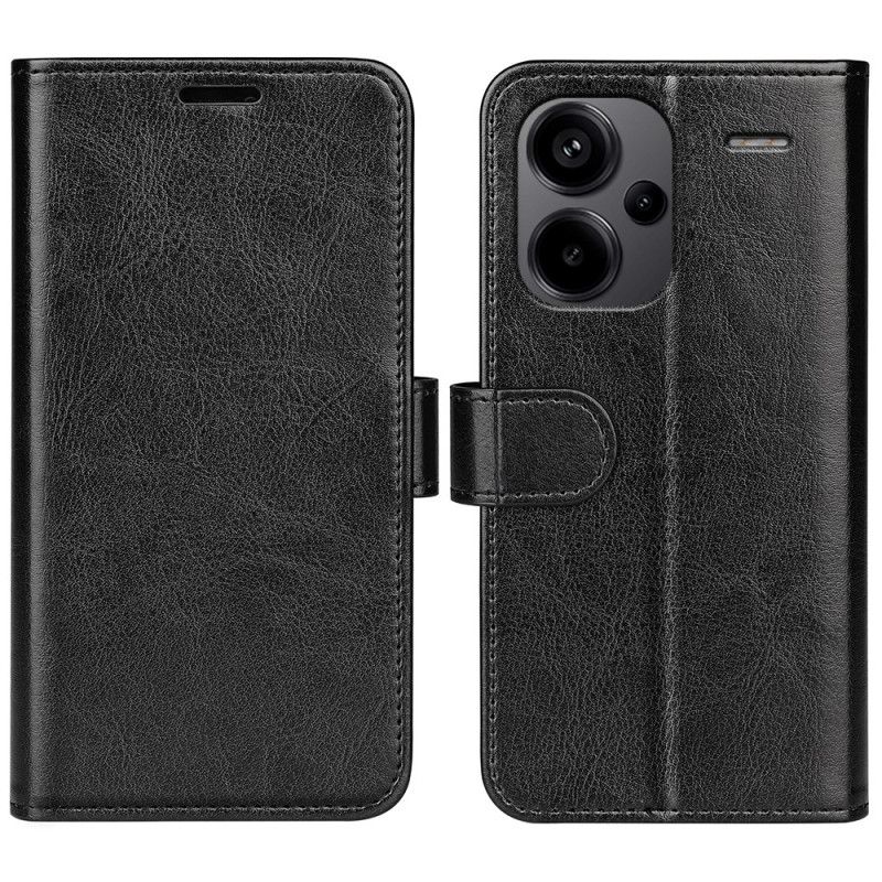 Leren Hoesje Xiaomi Redmi Note 13 Pro Plus 5g Vintage Kunstleer Bescherming Hoesje