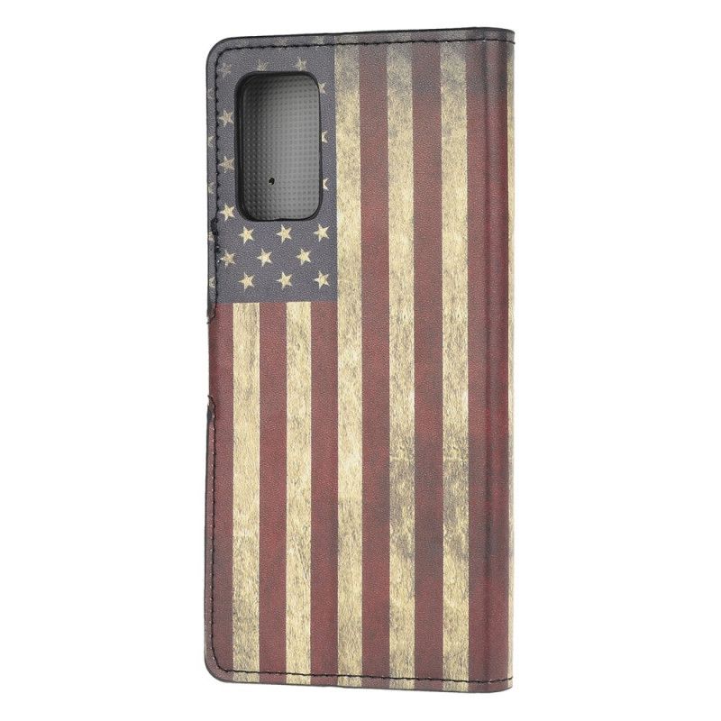 Bescherming Hoesje Samsung Galaxy S20 FE Telefoonhoesje Amerikaanse Vlag