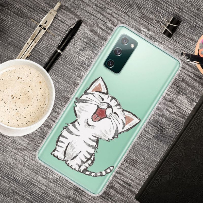 Case Hoesje Samsung Galaxy S20 FE Telefoonhoesje Mijn Mooie Kitten