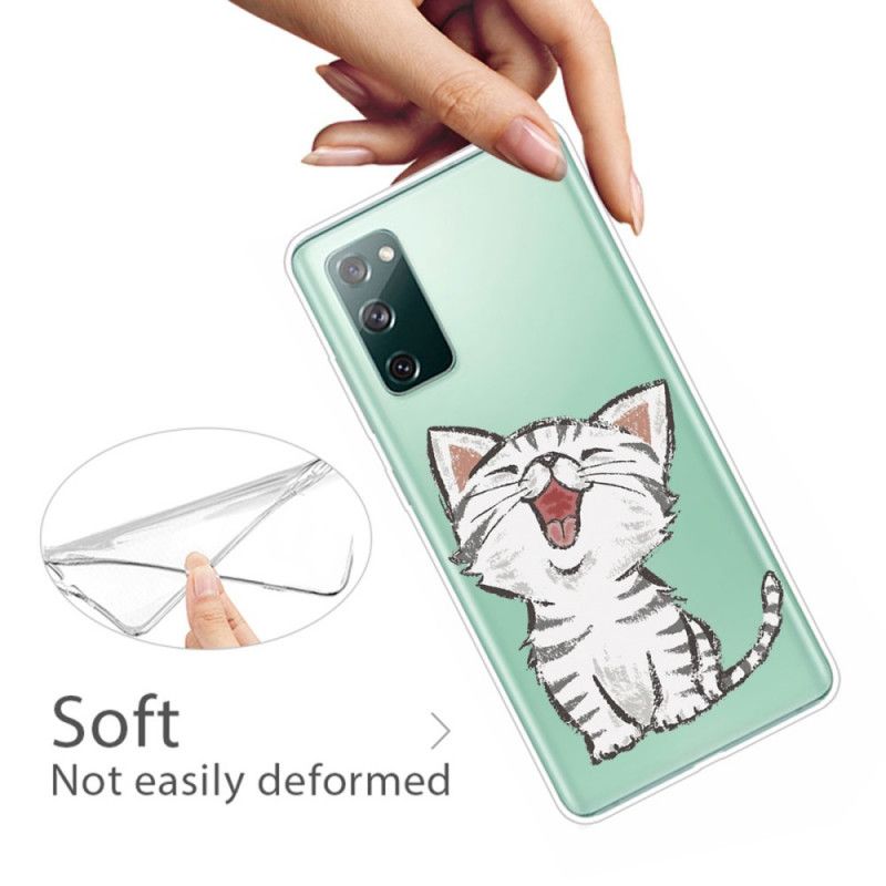 Case Hoesje Samsung Galaxy S20 FE Telefoonhoesje Mijn Mooie Kitten