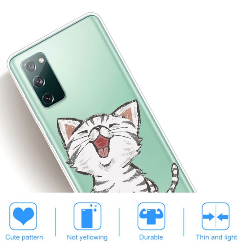 Case Hoesje Samsung Galaxy S20 FE Telefoonhoesje Mijn Mooie Kitten