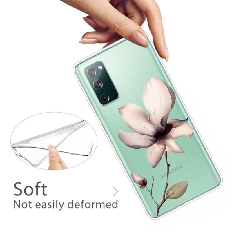 Case Hoesje Samsung Galaxy S20 FE Telefoonhoesje Premium Bloemen