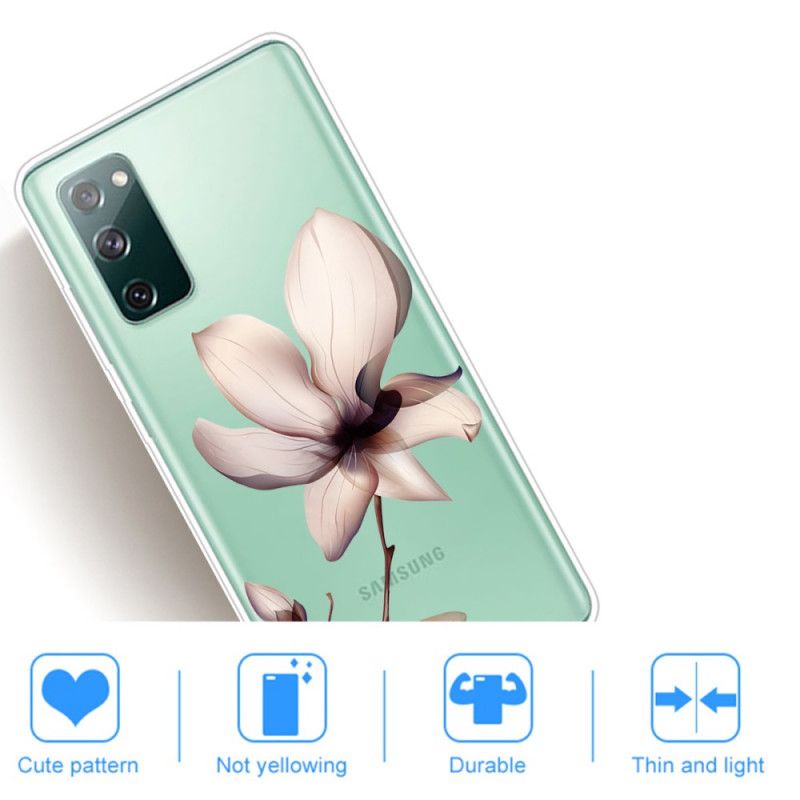 Case Hoesje Samsung Galaxy S20 FE Telefoonhoesje Premium Bloemen