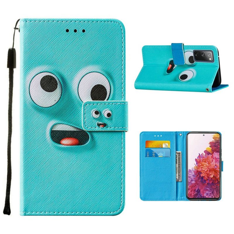 Cover Folio-hoesje Samsung Galaxy S20 FE Telefoonhoesje Bloop