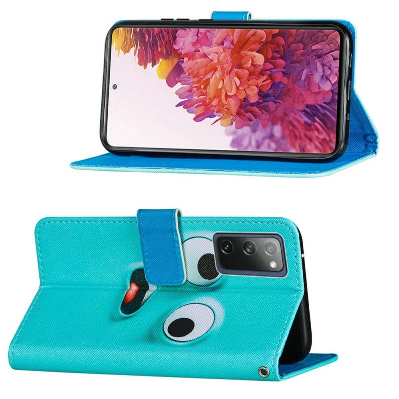 Cover Folio-hoesje Samsung Galaxy S20 FE Telefoonhoesje Bloop