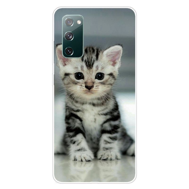 Cover Hoesje Samsung Galaxy S20 FE Telefoonhoesje Kitten Kitten