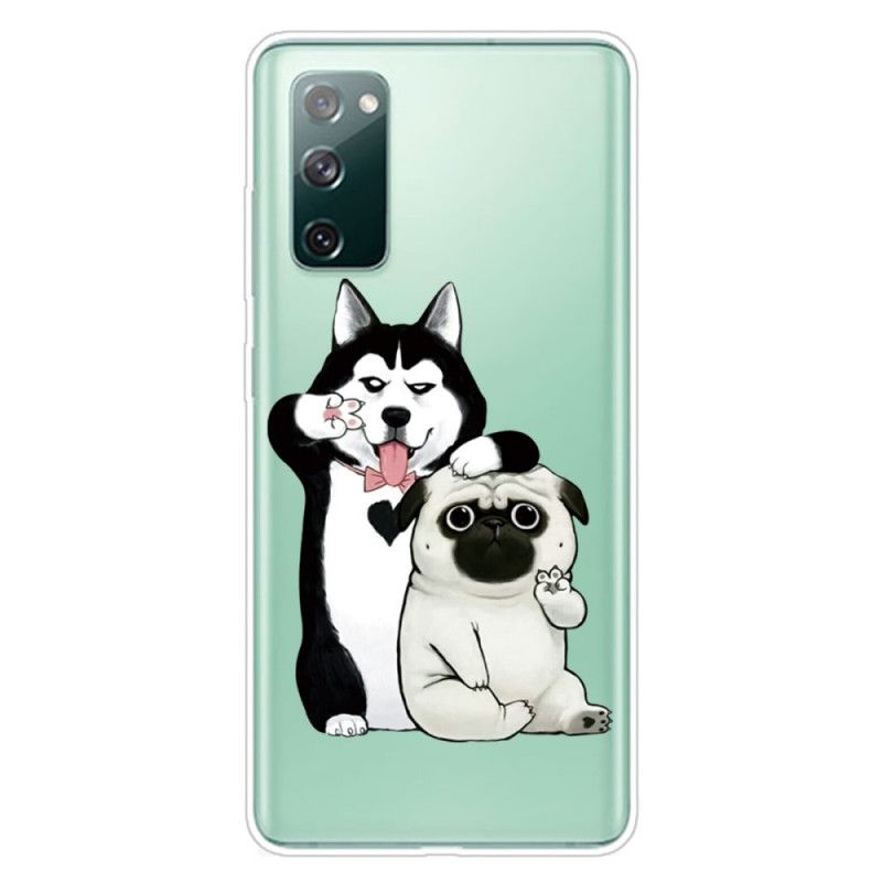 Hoesje Samsung Galaxy S20 FE Grappige Honden