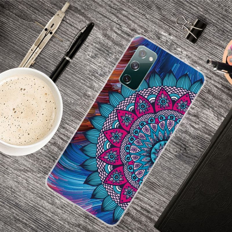 Hoesje Samsung Galaxy S20 FE Kleurrijke Mandala