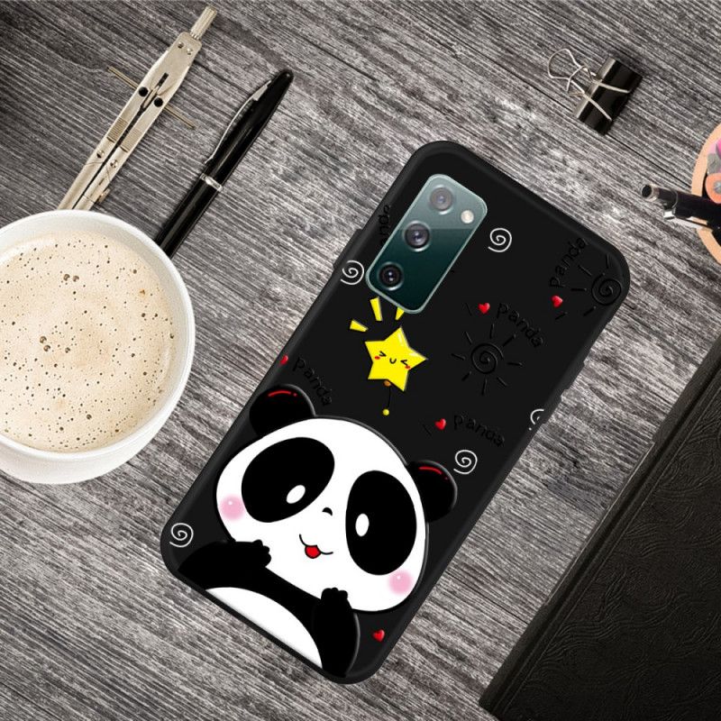 Hoesje Samsung Galaxy S20 FE Panda-Ster