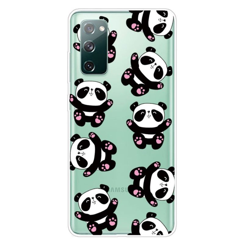 Hoesje Samsung Galaxy S20 FE Telefoonhoesje Leuke Panda'S