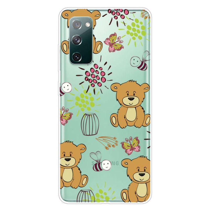 Hoesje Samsung Galaxy S20 FE Top Teddyberen