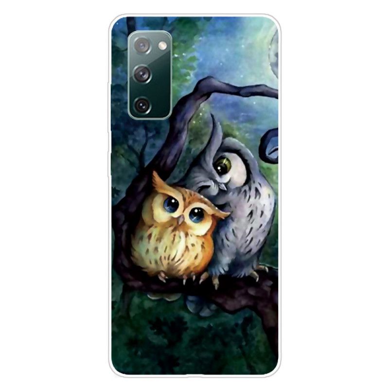 Hoesje Samsung Galaxy S20 FE Uil Schilderij