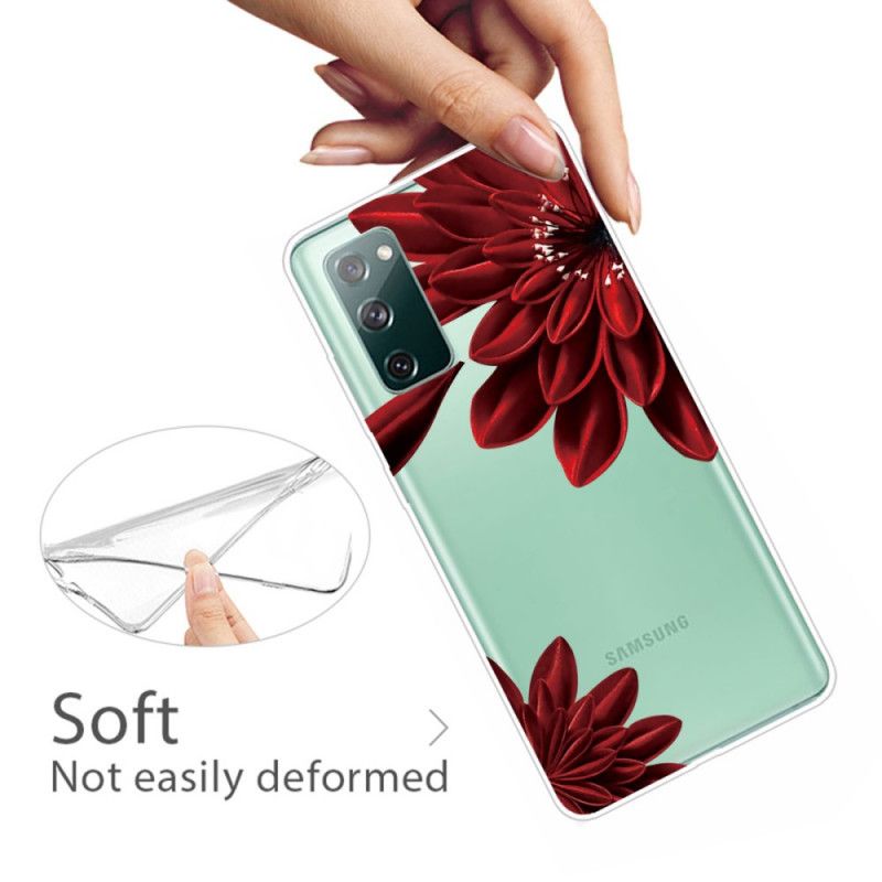 Hoesje Samsung Galaxy S20 FE Wilde Bloemen