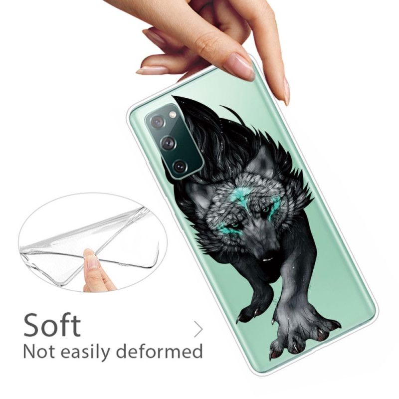 Hoesje voor Samsung Galaxy S20 FE Grafische Wolf