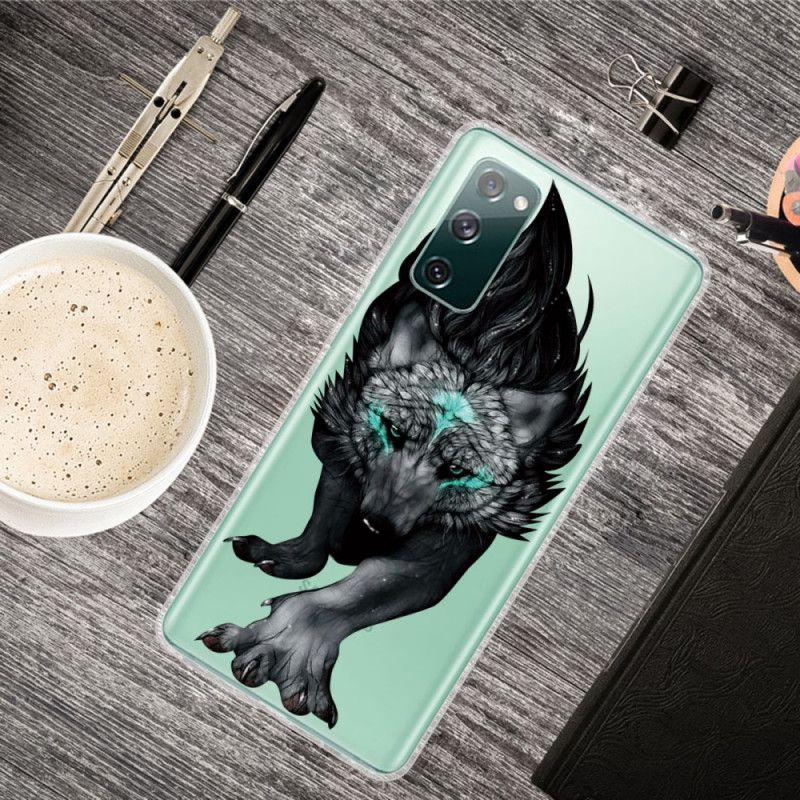 Hoesje voor Samsung Galaxy S20 FE Grafische Wolf