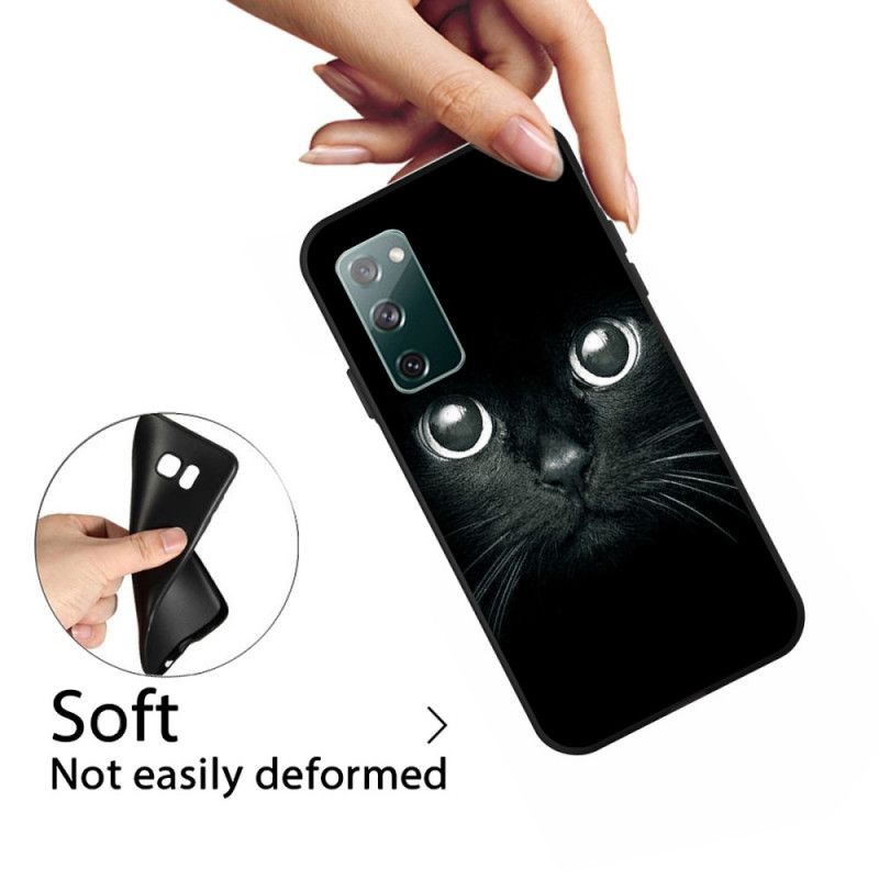 Hoesje voor Samsung Galaxy S20 FE Kattenogen