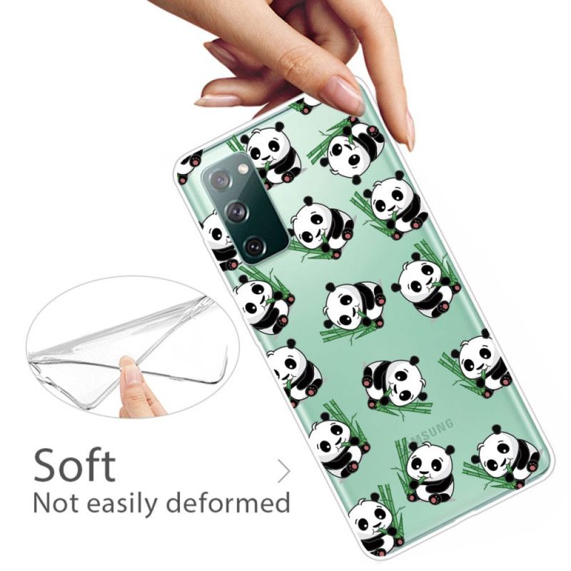 Hoesje voor Samsung Galaxy S20 FE Kleine Panda'S