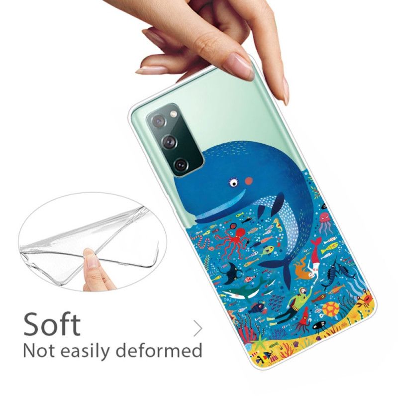 Hoesje voor Samsung Galaxy S20 FE Mariene Wereld