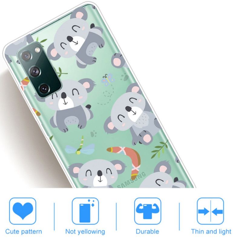 Hoesje voor Samsung Galaxy S20 FE Schattige Koala'S