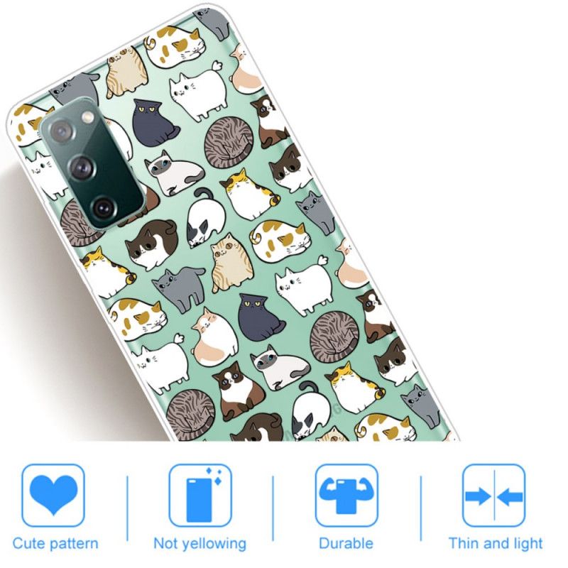 Hoesje voor Samsung Galaxy S20 FE Topkatten