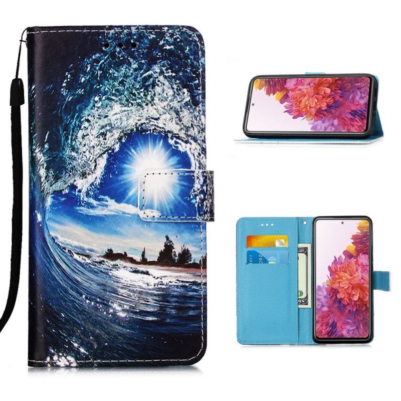 Leren Hoesje Samsung Galaxy S20 FE Hou Van De Golf