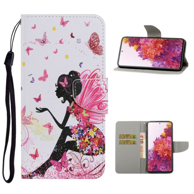 Leren Hoesje Samsung Galaxy S20 FE Magische Fee