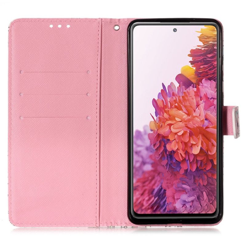 Leren Hoesje voor Samsung Galaxy S20 FE Blijf Mooi