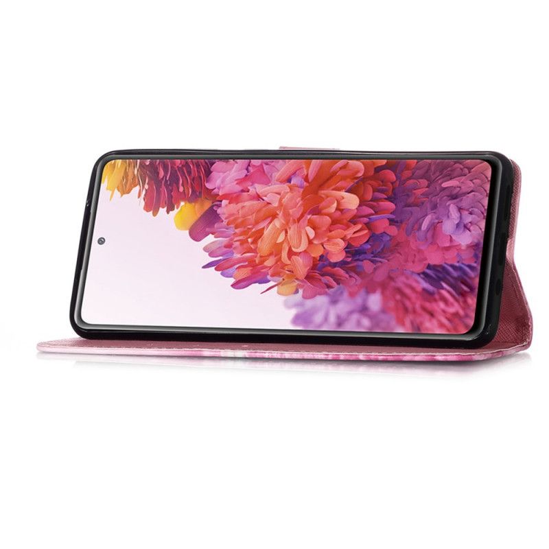 Leren Hoesje voor Samsung Galaxy S20 FE Blijf Mooi