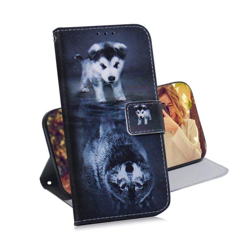 Leren Hoesje voor Samsung Galaxy S20 FE Ernesto De Wolf