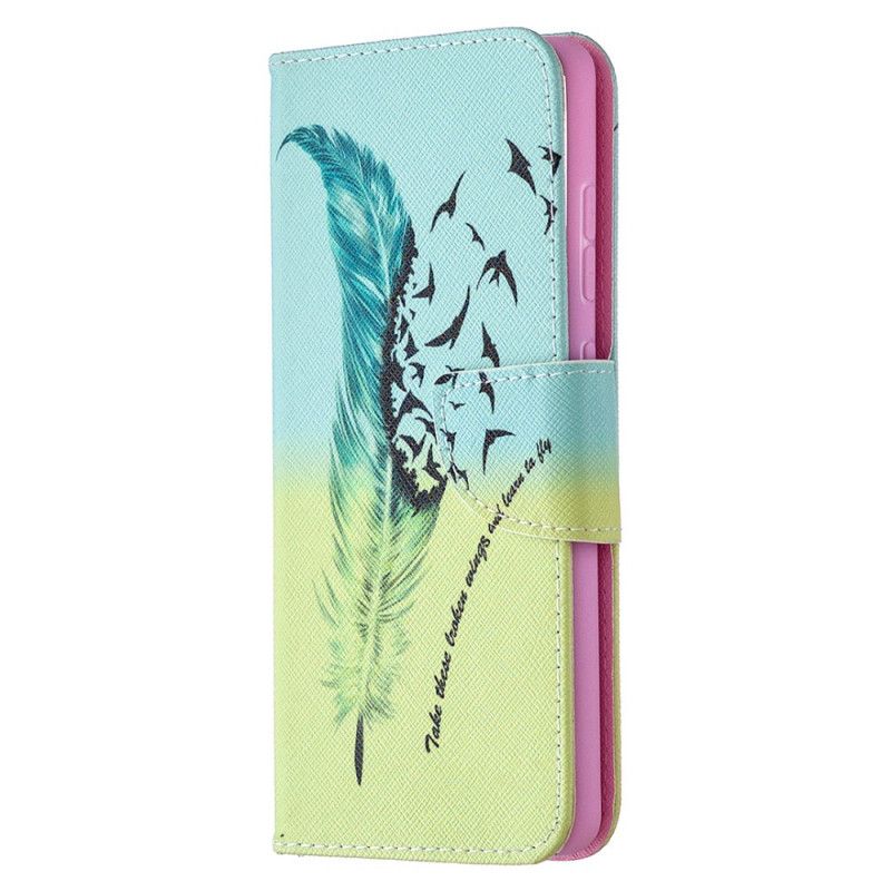 Leren Hoesje voor Samsung Galaxy S20 FE Leren Vliegen