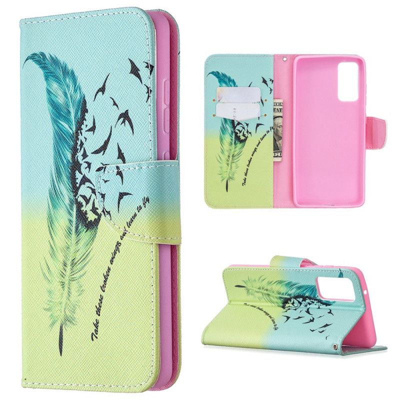 Leren Hoesje voor Samsung Galaxy S20 FE Leren Vliegen