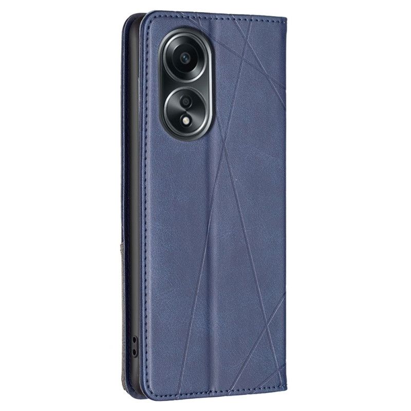 Folio-hoesje Oppo A98 5g Telefoonhoesje Geometrisch Patroon