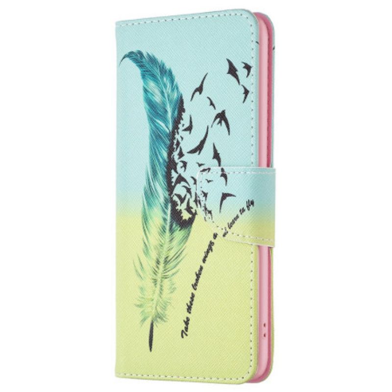 Folio-hoesje Oppo A98 5g Veren En Vogels