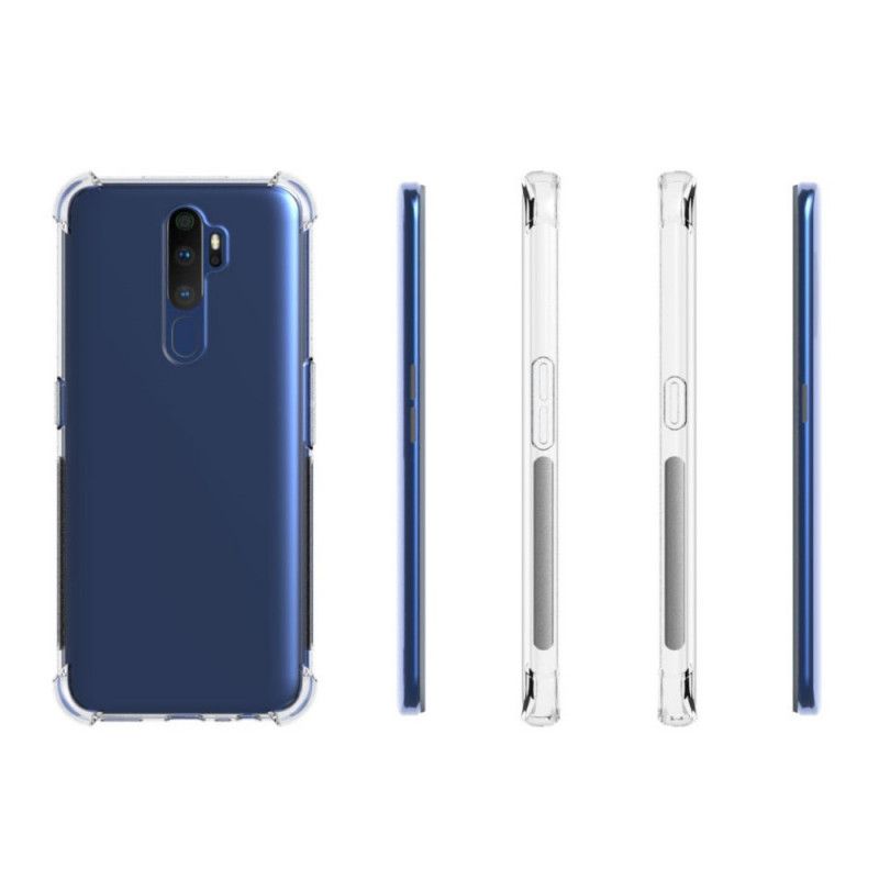 Hoesje Oppo A9 2020 Transparant Versterkte Hoeken