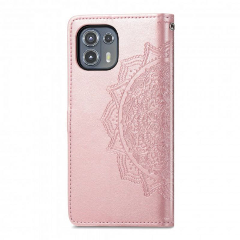 Bescherming Hoesje Motorola Edge 20 Lite Mandala Middeleeuwen