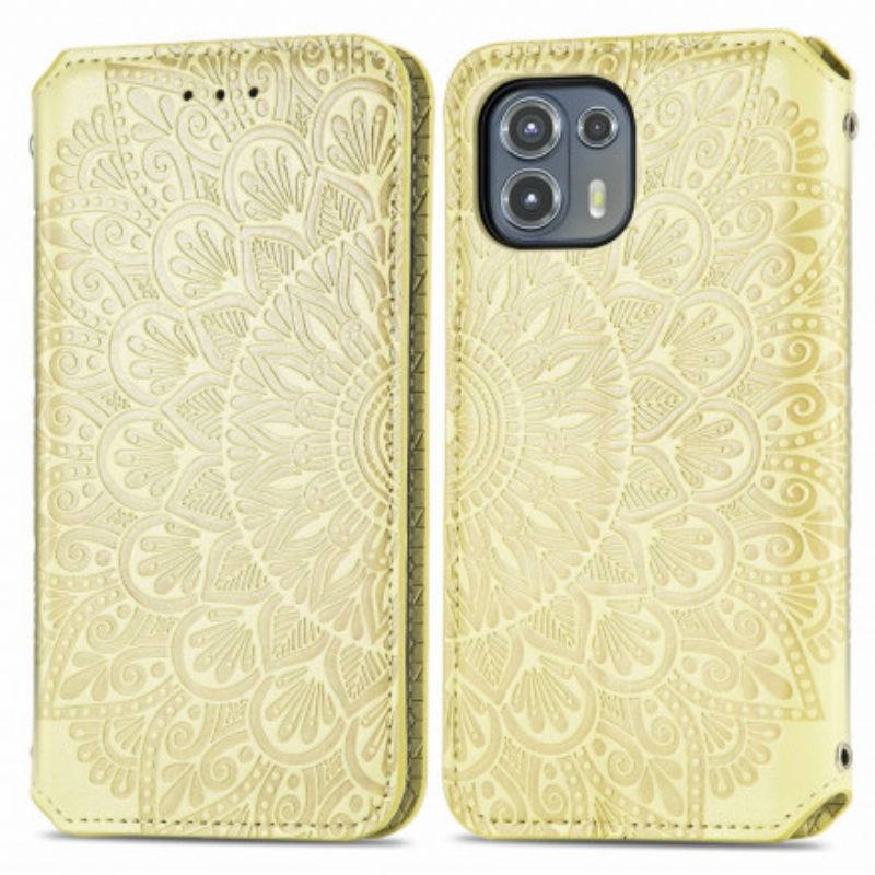 Folio-hoesje Motorola Edge 20 Lite Mandala Bescherming Hoesje