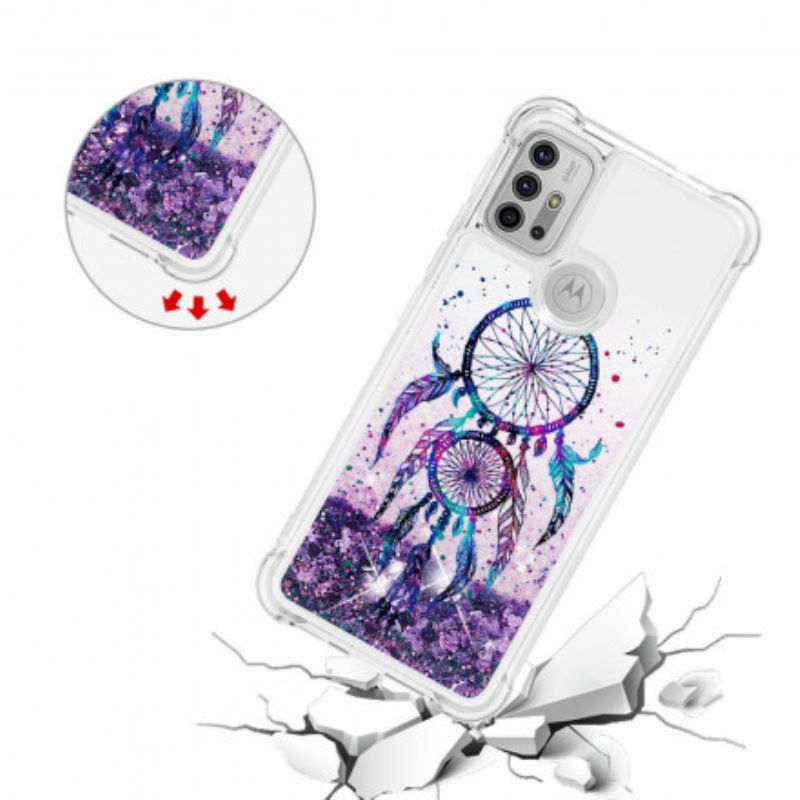 Hoesje Moto G30 / G10 Glitter Dromenvanger