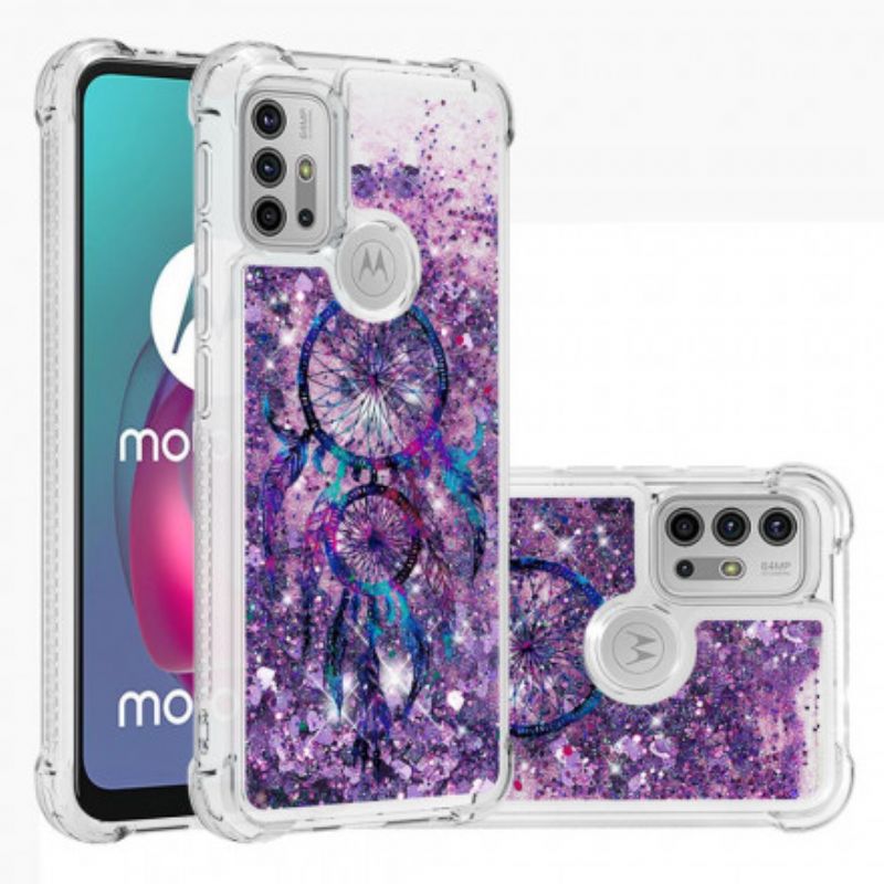 Hoesje Moto G30 / G10 Glitter Dromenvanger