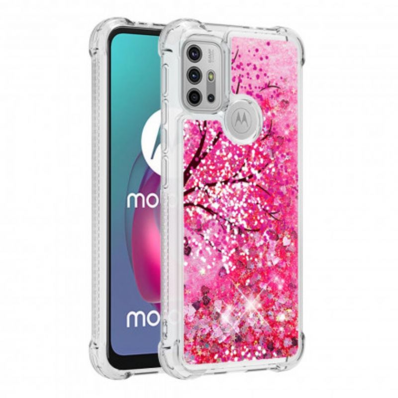 Hoesje Moto G30 / G10 Glitterboom