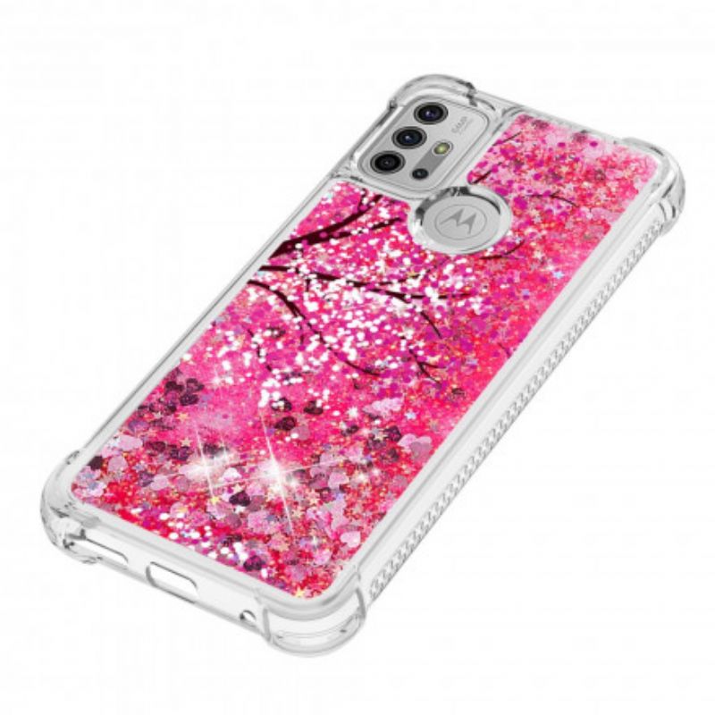 Hoesje Moto G30 / G10 Glitterboom