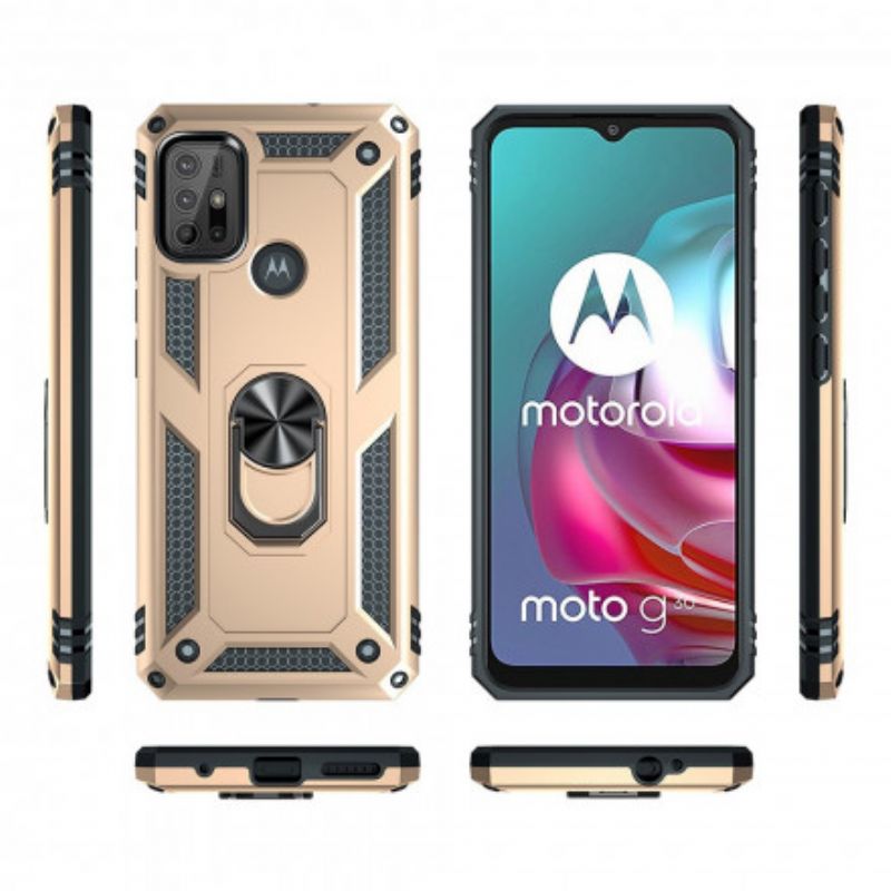 Hoesje Moto G30 / G10 Premium Ring