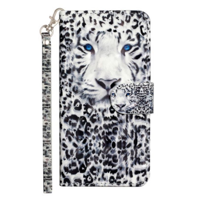 Bescherming Hoesje iPhone 16 Luipaardband