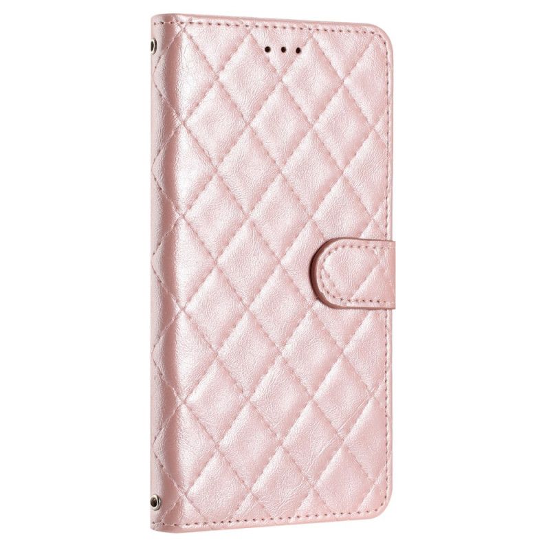 Leren Hoesje iPhone 16 Gewatteerd Bescherming Hoesje