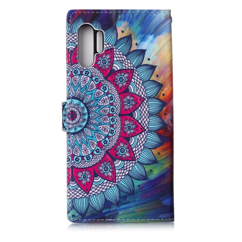 Bescherming Hoesje Samsung Galaxy Note 10 Plus Telefoonhoesje Koning Mandala