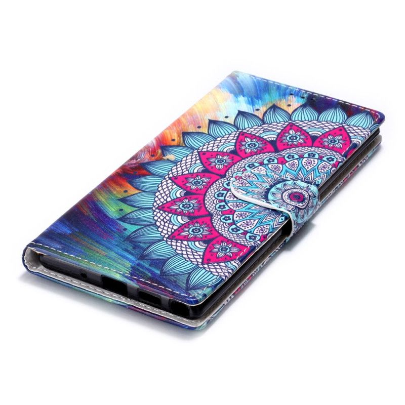 Bescherming Hoesje Samsung Galaxy Note 10 Plus Telefoonhoesje Koning Mandala